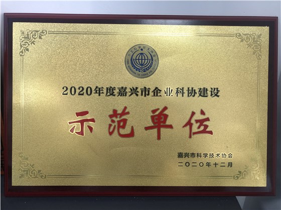 10 嘉兴市企业科协建设“示范单位”