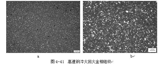 钢铁回火金相组织介绍