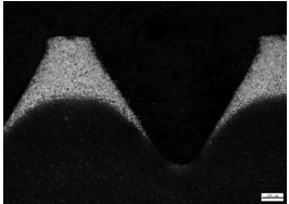 成品零件螺纹脱碳层组织